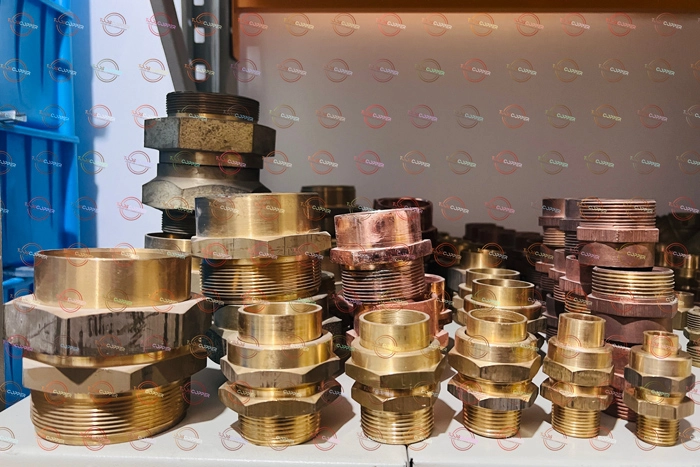 مهره ماسوره برنجی سایز 1.1/8 - یا 1 اینچ