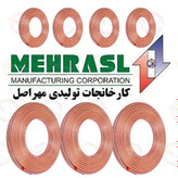 استفاده از لوله مسی 5/8 اینچ یا 16 برند مهراصل در سیستم کولر گازی اسپلیت