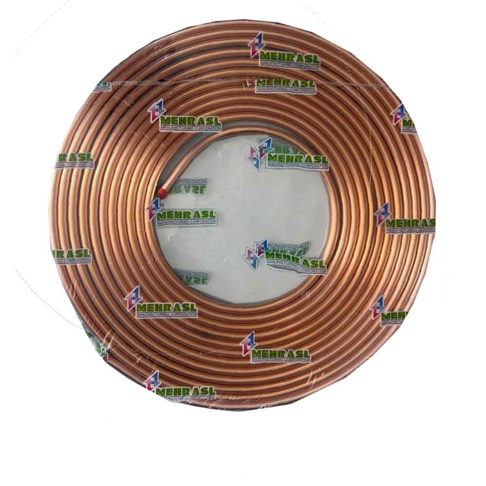 لوله مسی سایز 5/8 مهراصل ضخامت 30-0 یا 0/75